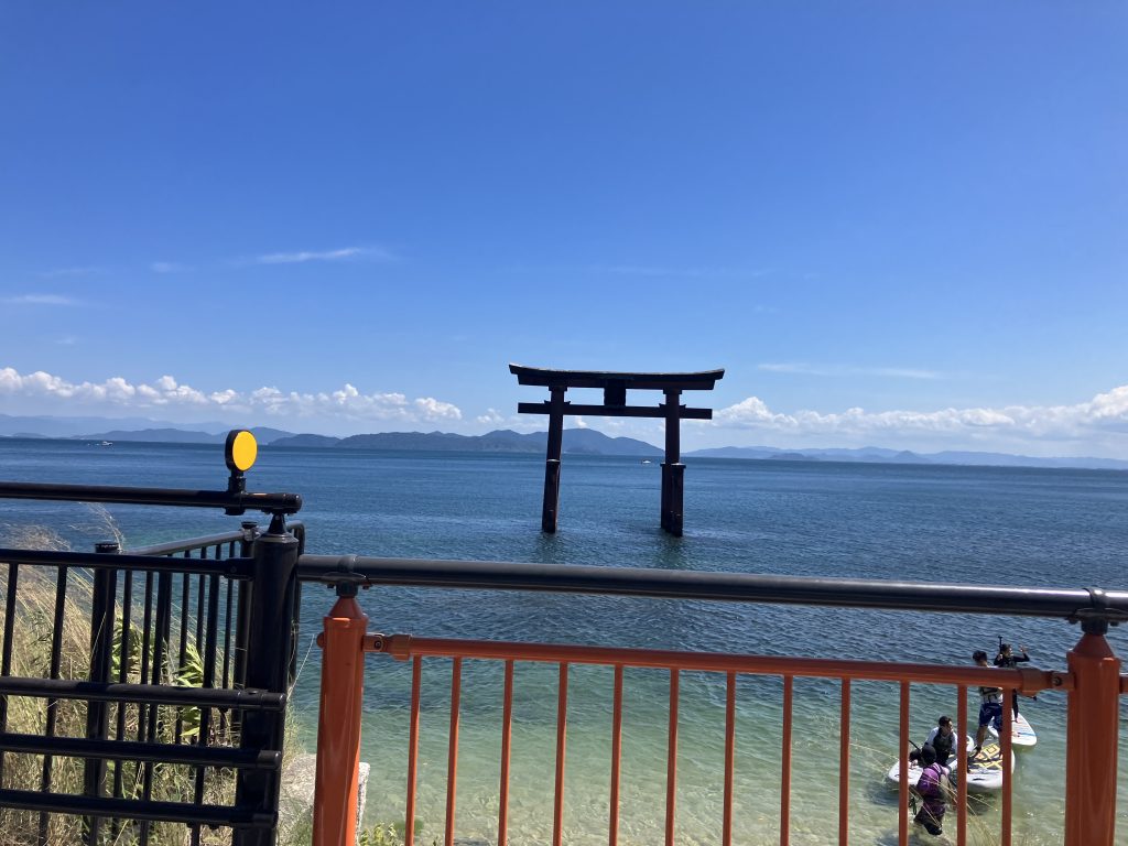 涼しい日本の海